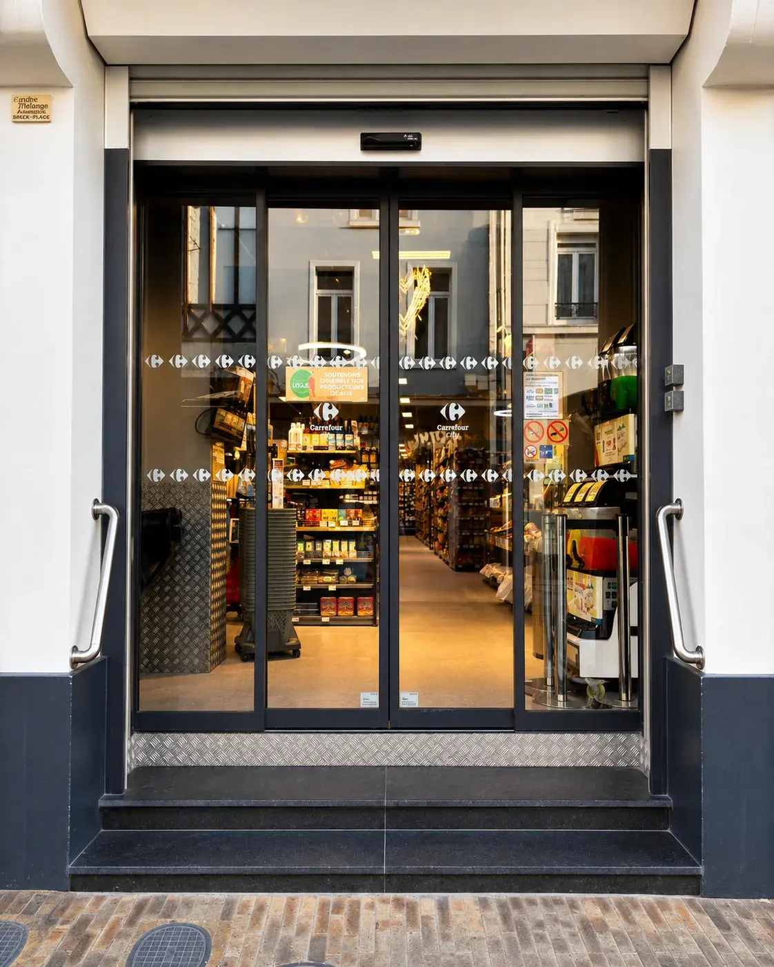Entrée du Carrefour City de Berck-sur-Mer